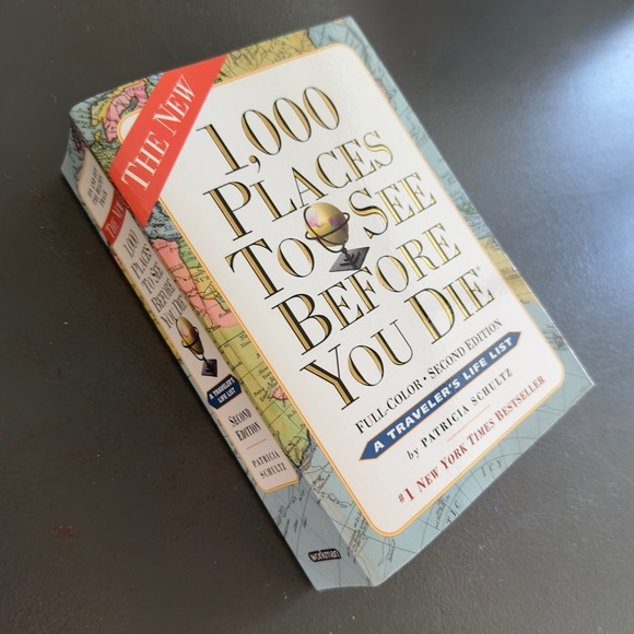 1,000 Places to See Before You Die Book Patricia Shultz Travel Life Coffee Table - Picture 1 of 15
